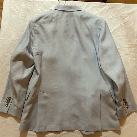Paul Smith 100% Linen Light Blue Jacket - Picture 2 of 4